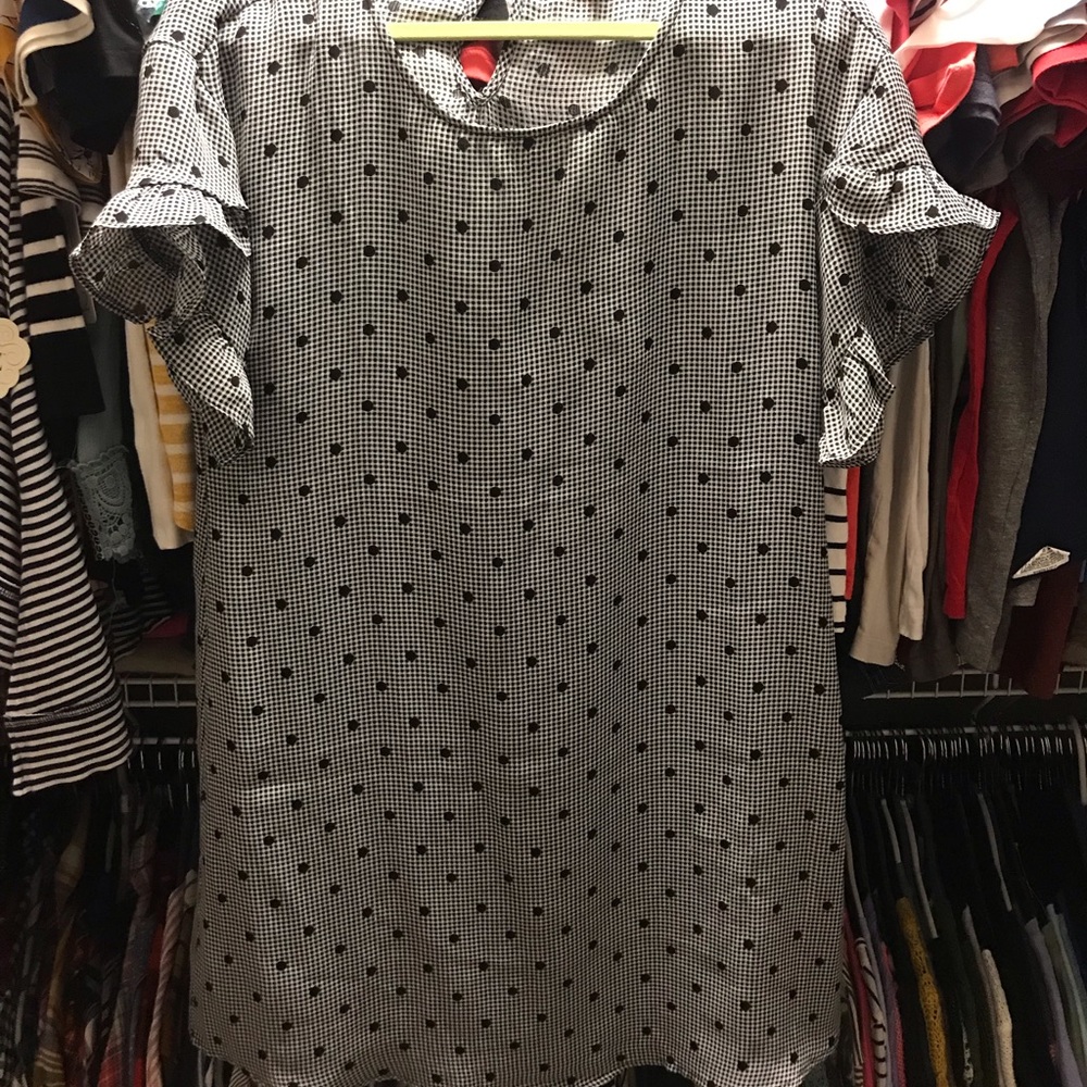 Polka-dot dress